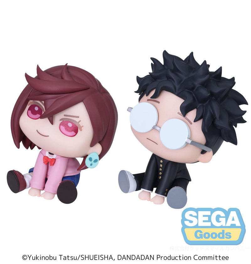 DAN DA DAN SEGA QyuruMe Mini Figure Momo & Okarun (EX)