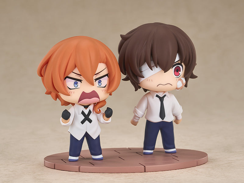 Bungo Stray Dogs WAN! Good Smile Arts Shanghai Chibi Figure Osamu Dazai & Chuya Nakahara: Fourteen-Year-Old Ver.