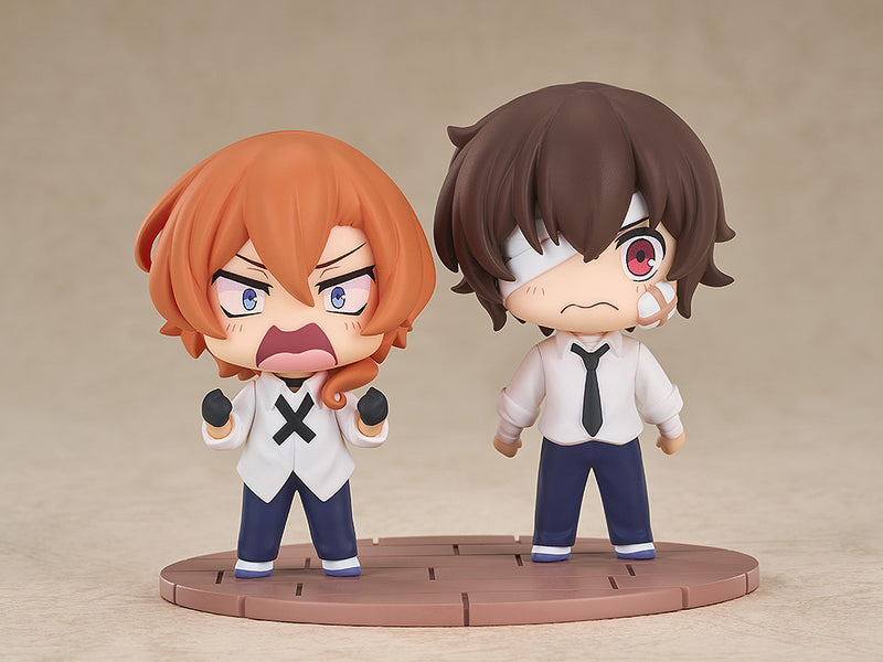 Bungo Stray Dogs WAN! Good Smile Arts Shanghai Chibi Figure Osamu Dazai & Chuya Nakahara: Fourteen-Year-Old Ver.