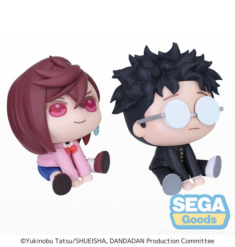 DAN DA DAN SEGA QyuruMe Mini Figure Momo & Okarun (EX)