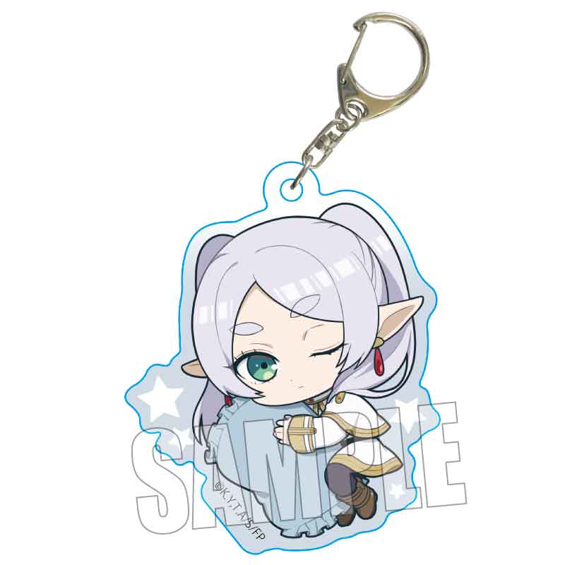 Frieren: Beyond Journey's End Bell House GyuGyutto Acrylic Key Chain Oyasumi Ver.