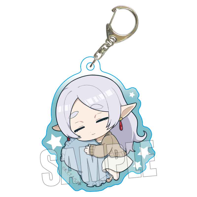 Frieren: Beyond Journey's End Bell House GyuGyutto Acrylic Key Chain Oyasumi Ver.