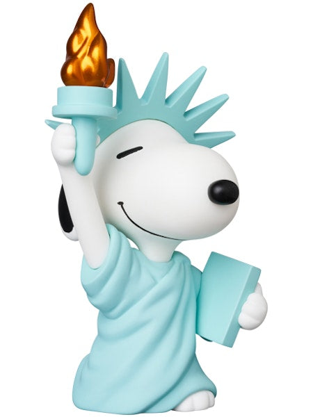 PEANUTS SERIES MEDICOM TOYS UDF 17: Statue of Liberty Snoopy