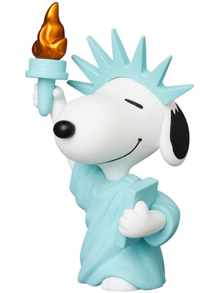 PEANUTS SERIES MEDICOM TOYS UDF 17: Statue of Liberty Snoopy