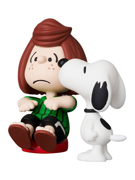 PEANUTS SERIES MEDICOM TOYS UDF 17: Peppermint Patty & Snoopy