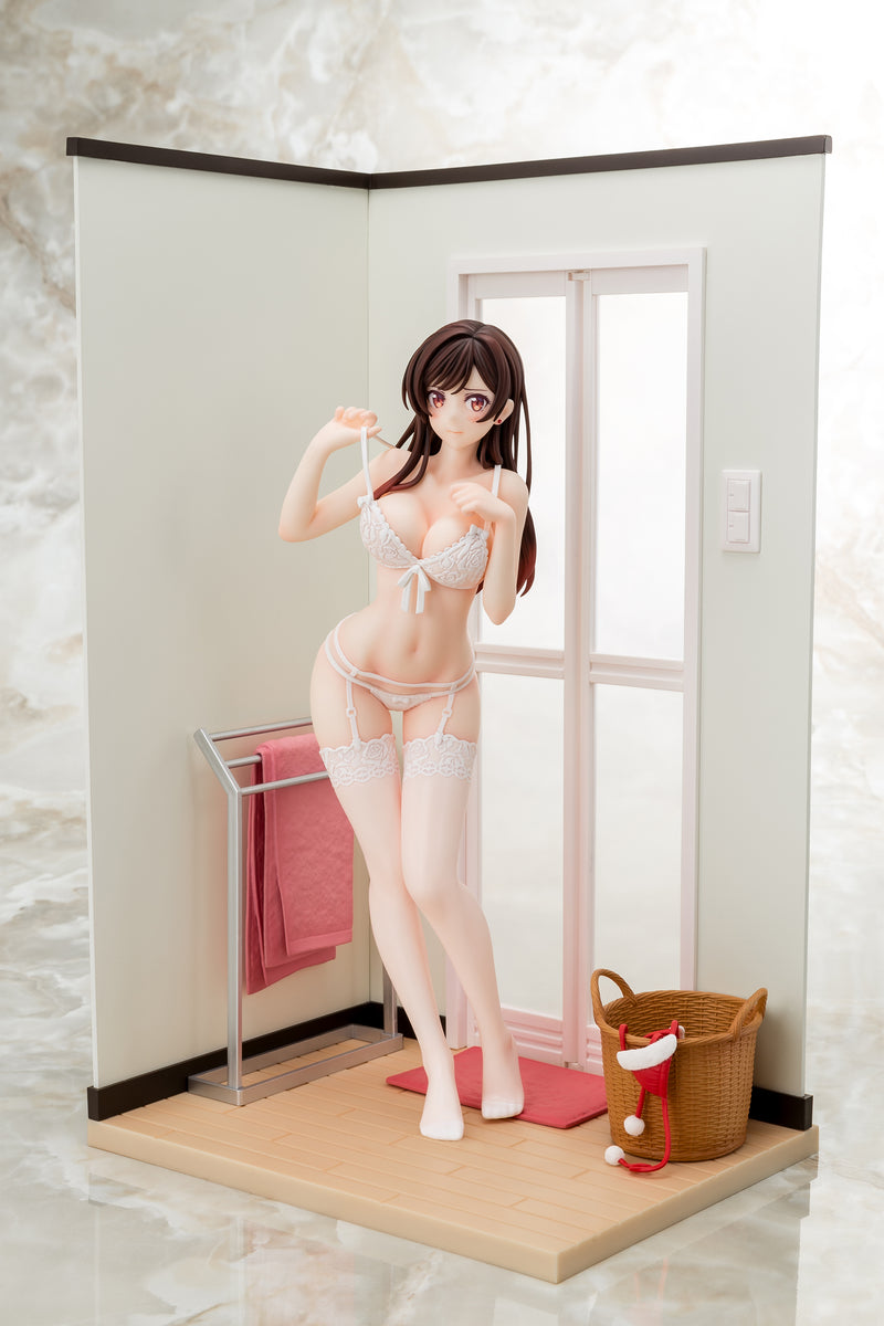 Rent-A-Girlfriend HAKOIRI MUSUME Chizuru Mizuhara See-through lingerie figure angel white ver.