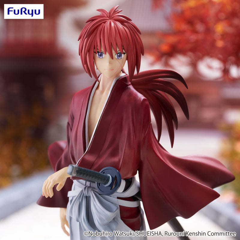 Rurouni Kenshin: Meiji Kenkaku Romantan FuRyu Trio-Try-iT Figure -Kenshin Himura-