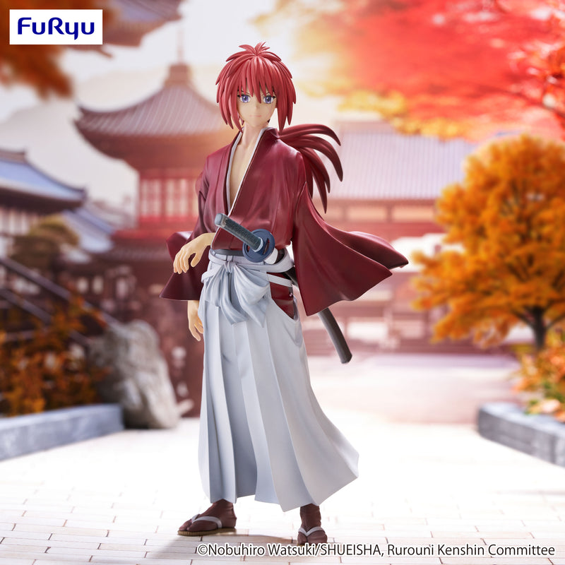 Rurouni Kenshin: Meiji Kenkaku Romantan FuRyu Trio-Try-iT Figure -Kenshin Himura-