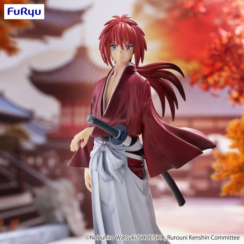 Rurouni Kenshin: Meiji Kenkaku Romantan FuRyu Trio-Try-iT Figure -Kenshin Himura-