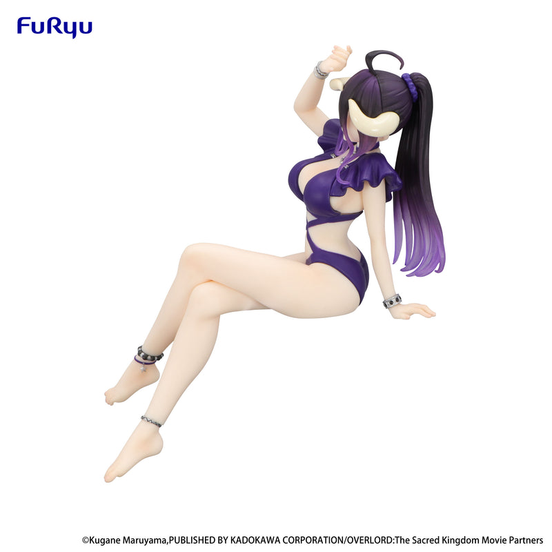 OVERLORD FURYU Noodle Stopper Figure -Albedo Swimsuit Dark Purple Color ver.-