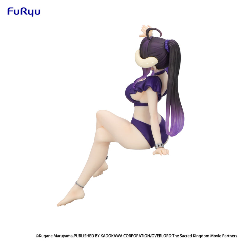 OVERLORD FURYU Noodle Stopper Figure -Albedo Swimsuit Dark Purple Color ver.-