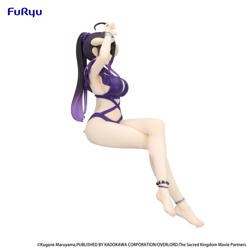 OVERLORD FURYU Noodle Stopper Figure -Albedo Swimsuit Dark Purple Color ver.-