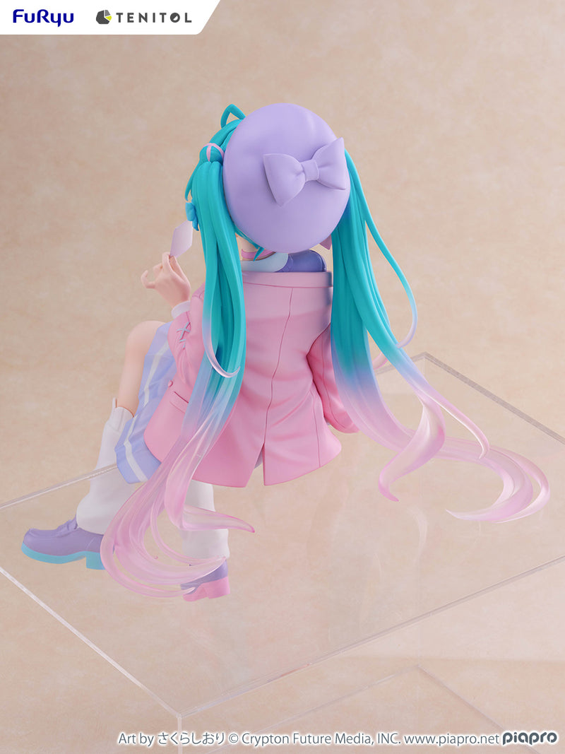 Hatsune Miku TENITOL BIG Noodle Stopper Figure -Love Blazer-