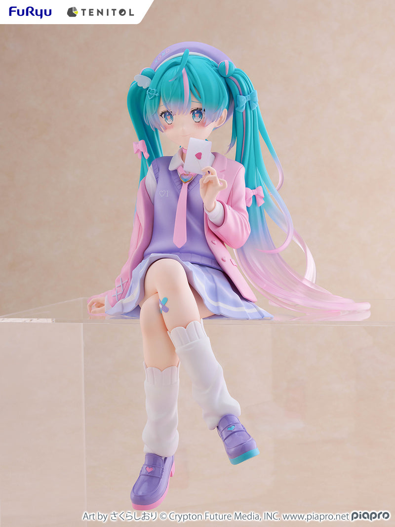 Hatsune Miku TENITOL BIG Noodle Stopper Figure -Love Blazer-