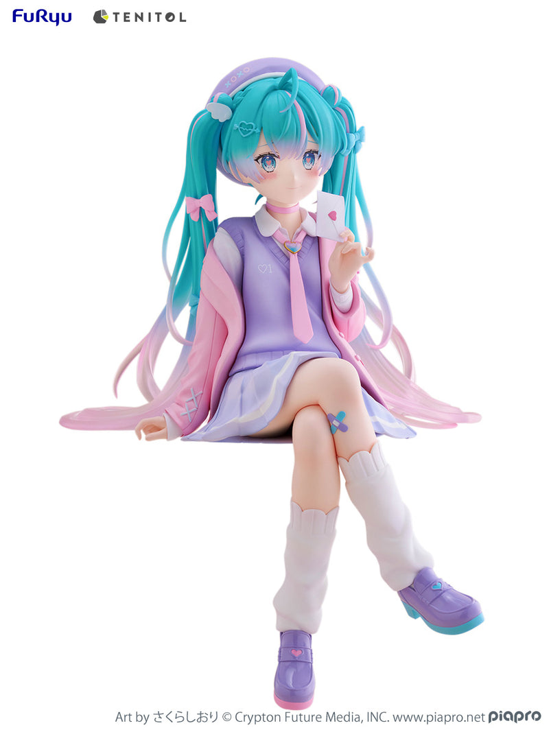 Hatsune Miku TENITOL BIG Noodle Stopper Figure -Love Blazer-