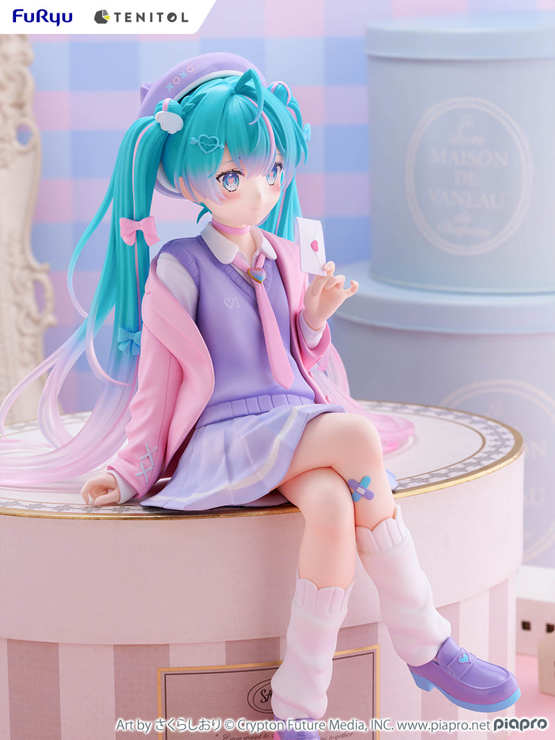 Hatsune Miku TENITOL BIG Noodle Stopper Figure -Love Blazer-