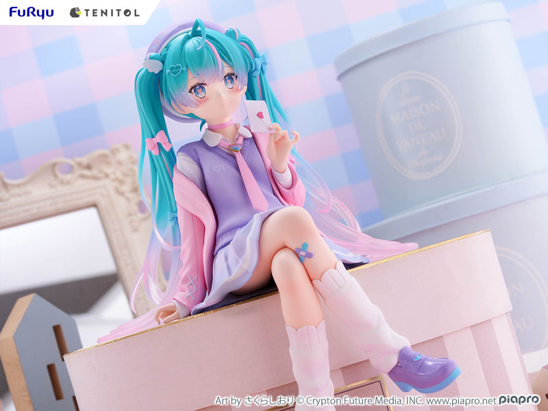 Hatsune Miku TENITOL BIG Noodle Stopper Figure -Love Blazer-