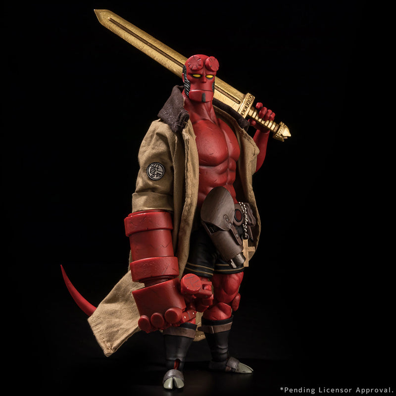 Hellboy 1000 Toys Hellboy 1/12 Scale Action Figure 30th Anniversary Edition