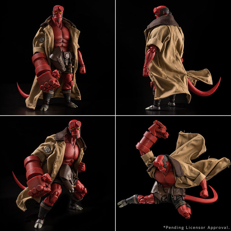 Hellboy 1000 Toys Hellboy 1/12 Scale Action Figure 30th Anniversary Edition