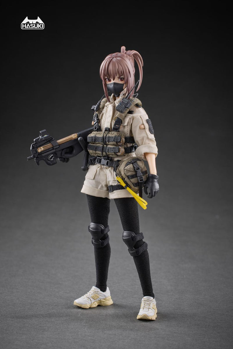 POCKET ARTS SERIES HASUKI PA006 REIZEI HIYO THE SECURITY ACTION FIGURE