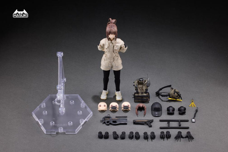 POCKET ARTS SERIES HASUKI PA006 REIZEI HIYO THE SECURITY ACTION FIGURE