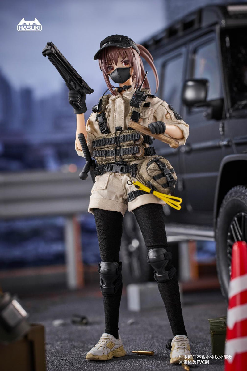 POCKET ARTS SERIES HASUKI PA006 REIZEI HIYO THE SECURITY ACTION FIGURE