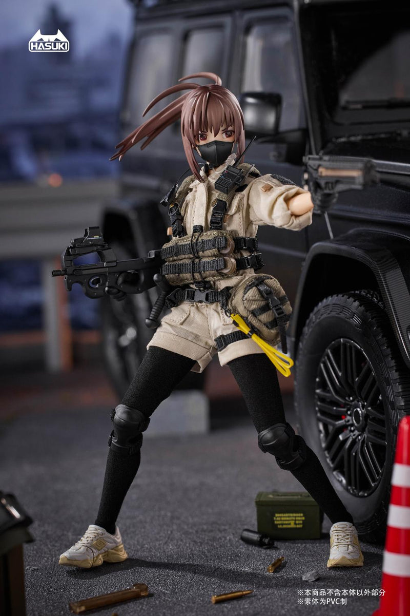 POCKET ARTS SERIES HASUKI PA006 REIZEI HIYO THE SECURITY ACTION FIGURE