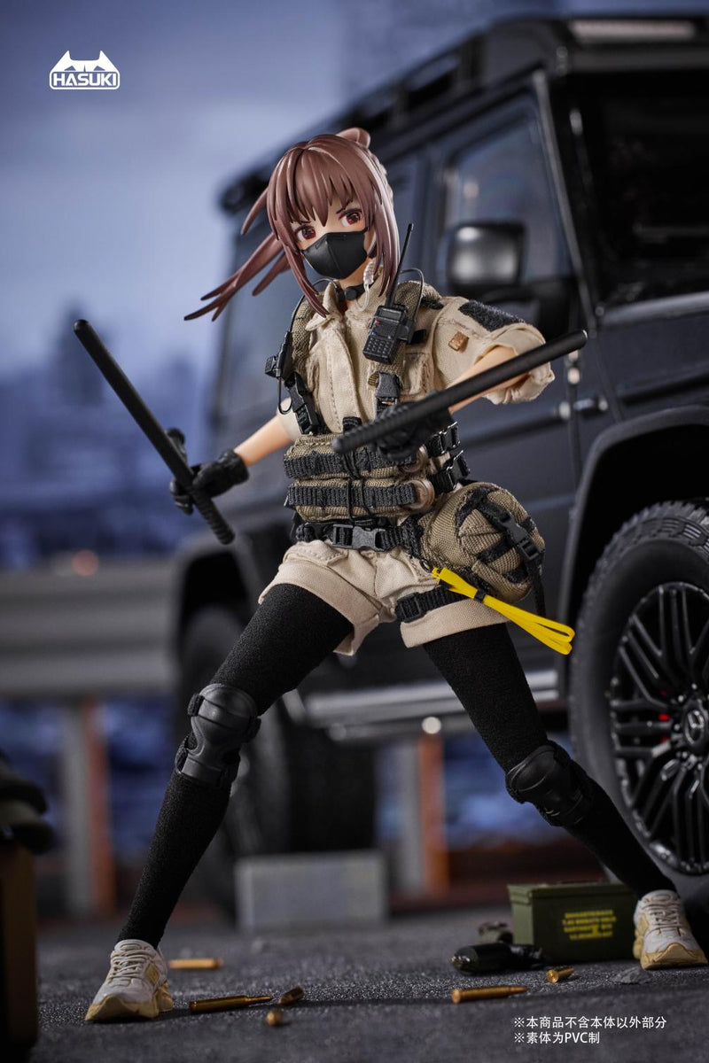 POCKET ARTS SERIES HASUKI PA006 REIZEI HIYO THE SECURITY ACTION FIGURE