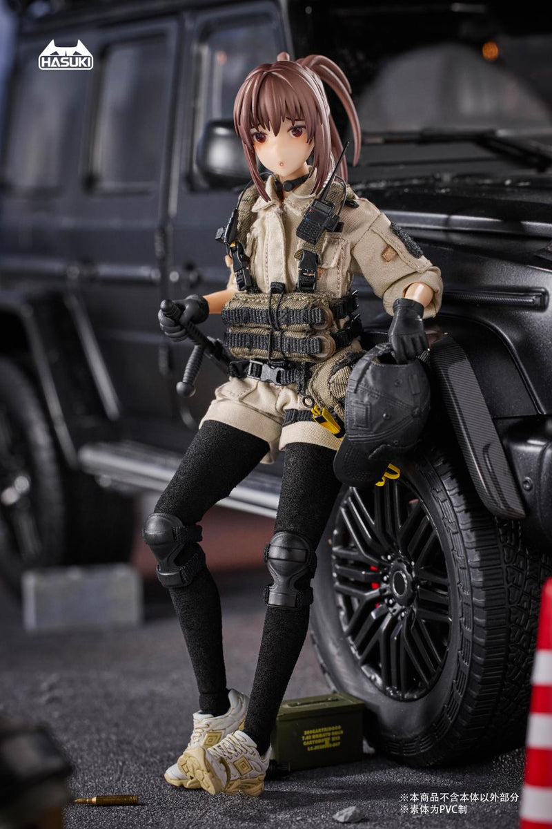 POCKET ARTS SERIES HASUKI PA006 REIZEI HIYO THE SECURITY ACTION FIGURE