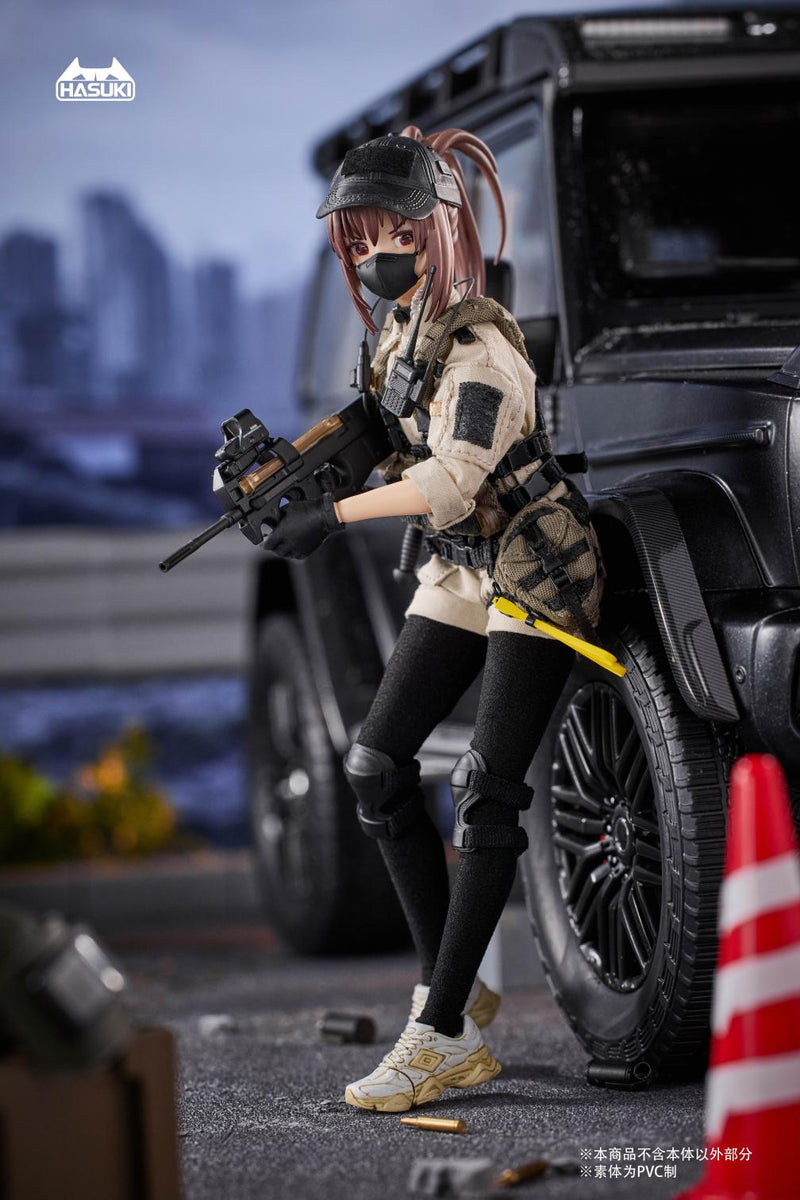 POCKET ARTS SERIES HASUKI PA006 REIZEI HIYO THE SECURITY ACTION FIGURE