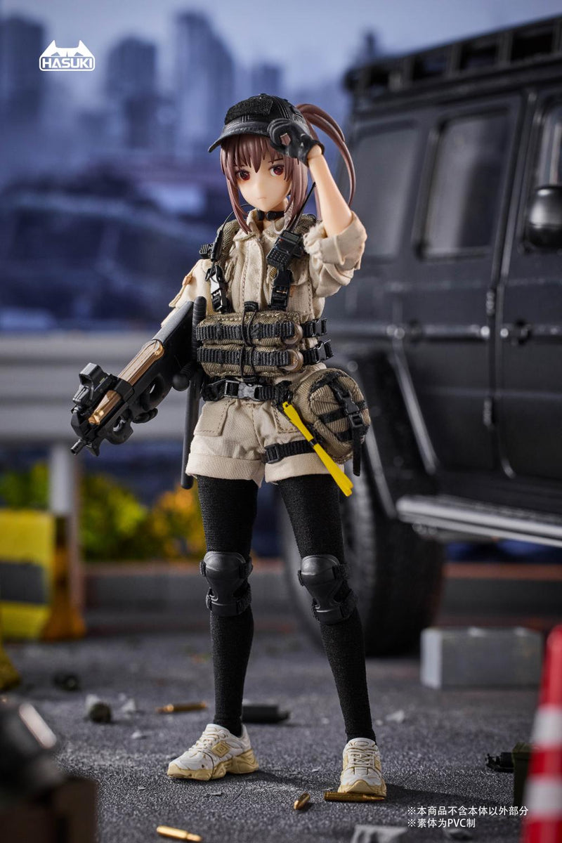 POCKET ARTS SERIES HASUKI PA006 REIZEI HIYO THE SECURITY ACTION FIGURE