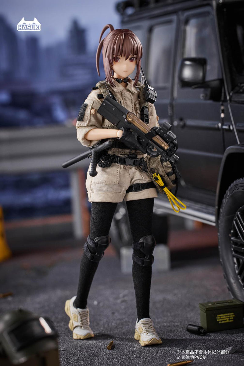 POCKET ARTS SERIES HASUKI PA006 REIZEI HIYO THE SECURITY ACTION FIGURE