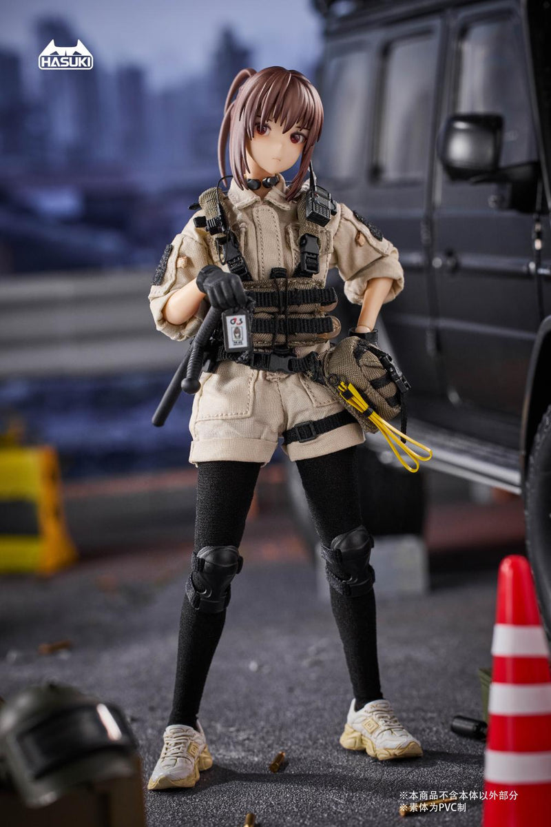 POCKET ARTS SERIES HASUKI PA006 REIZEI HIYO THE SECURITY ACTION FIGURE