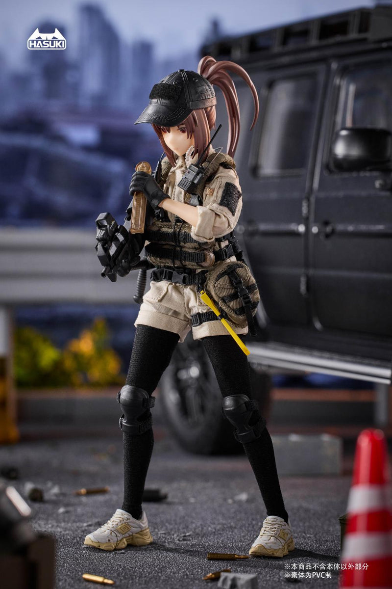 POCKET ARTS SERIES HASUKI PA006 REIZEI HIYO THE SECURITY ACTION FIGURE