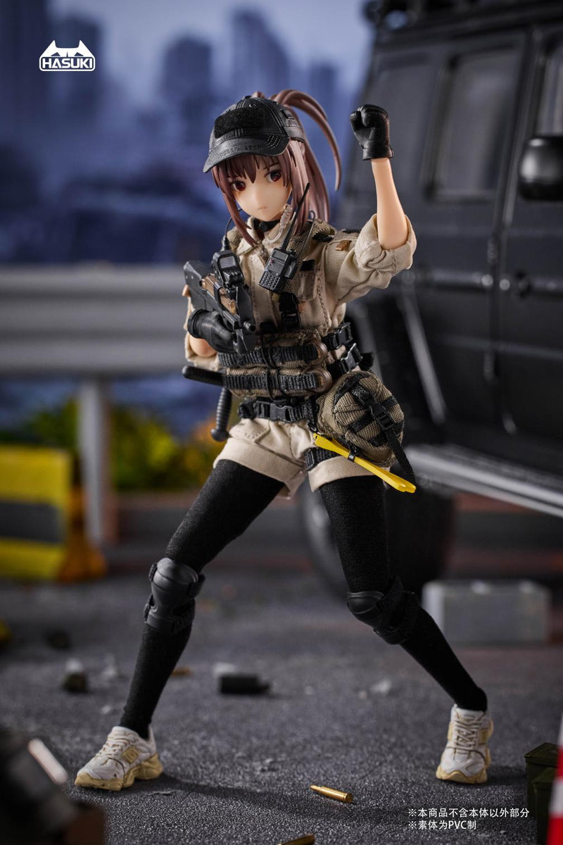 POCKET ARTS SERIES HASUKI PA006 REIZEI HIYO THE SECURITY ACTION FIGURE