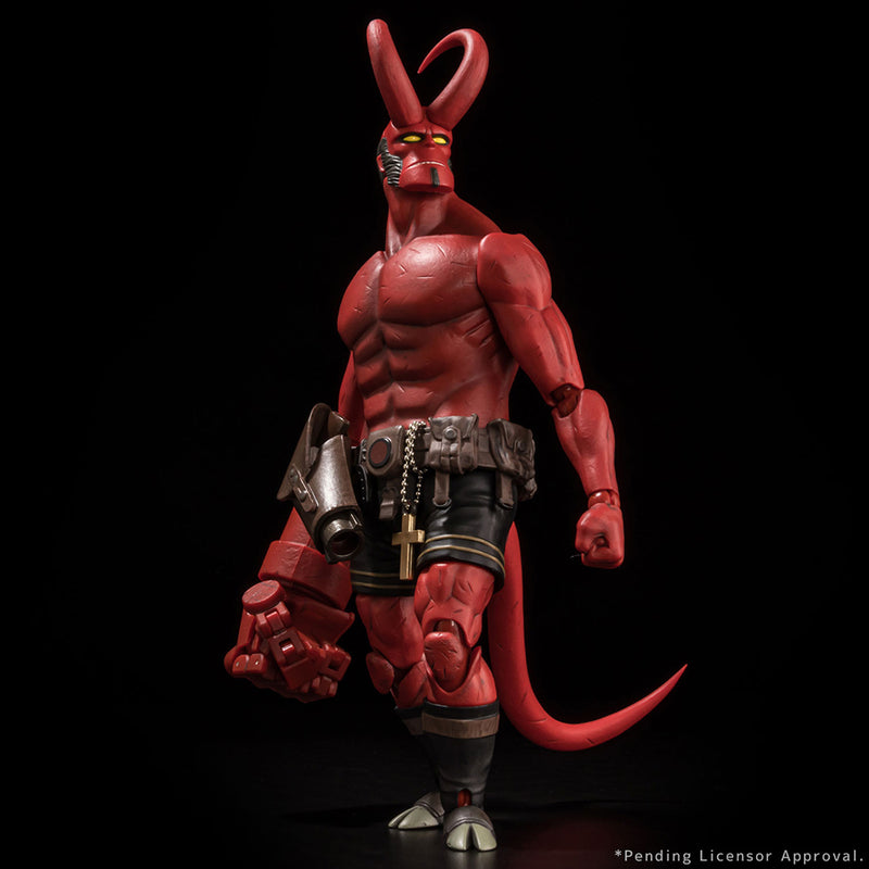 Hellboy 1000 Toys Hellboy 1/12 Scale Action Figure 30th Anniversary Edition