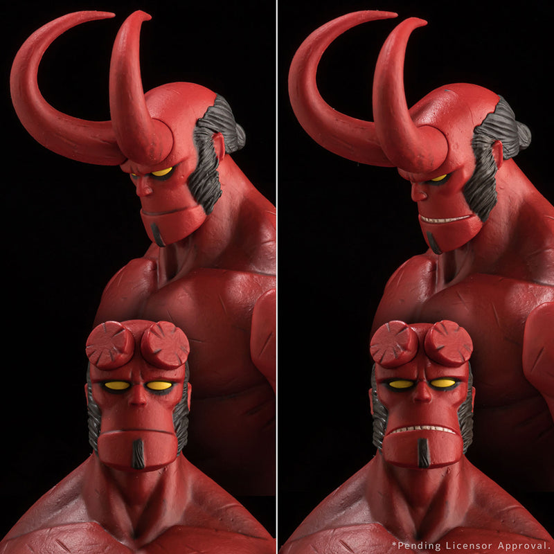 Hellboy 1000 Toys Hellboy 1/12 Scale Action Figure 30th Anniversary Edition