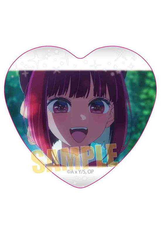 Oshi no Ko Bell House Memories Heart Can Badge Arima Kana B