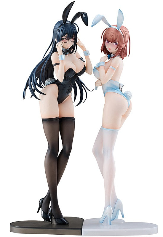 Ikomochi Original Character ENSOUTOYS Black Bunny Aoi & White Bunny Natsume 2 Figure Set Limited Ver.