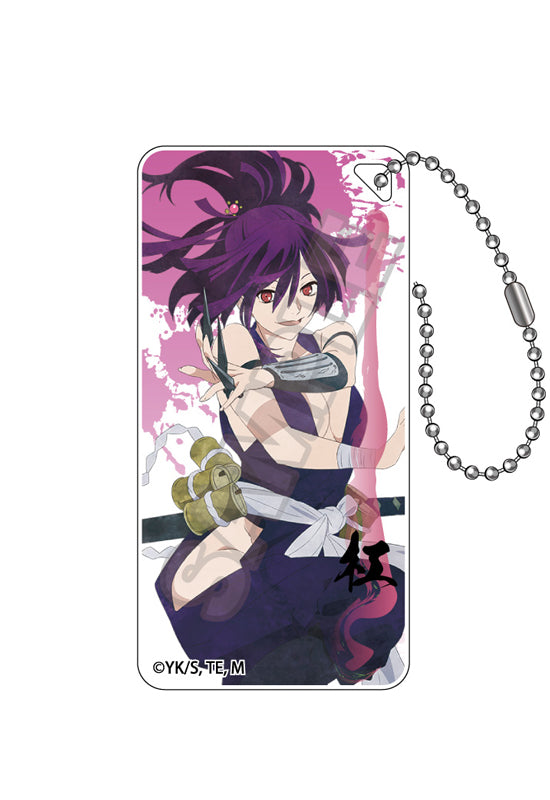 Hell's Paradise: Jigokuraku GRANUP Grunge Art Domiterior Key Chain Yuzuriha