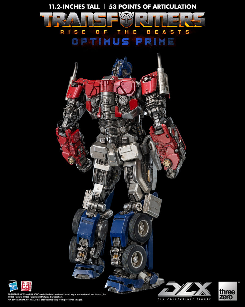 Transformers: Rise of the Beasts Threezero DLX Optimus Prime