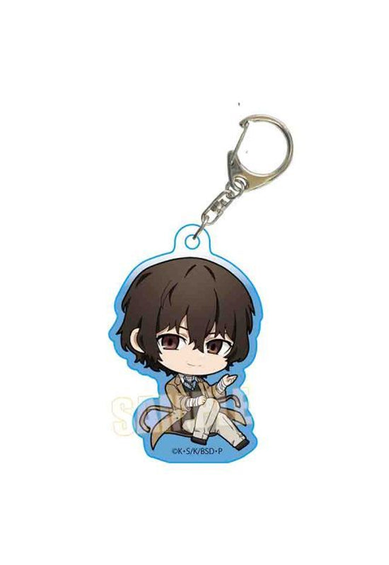 Bungo Stray Dogs Bell House Pukasshu Acrylic Key Chain Dazai Osamu