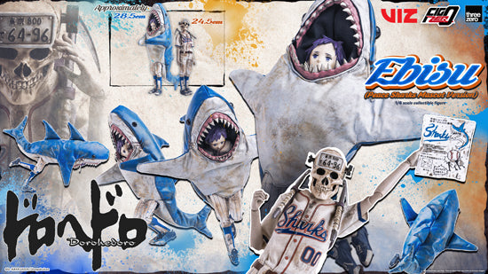 Dorohedoro threezero Ebisu (Peace Sharks Mascot Version)