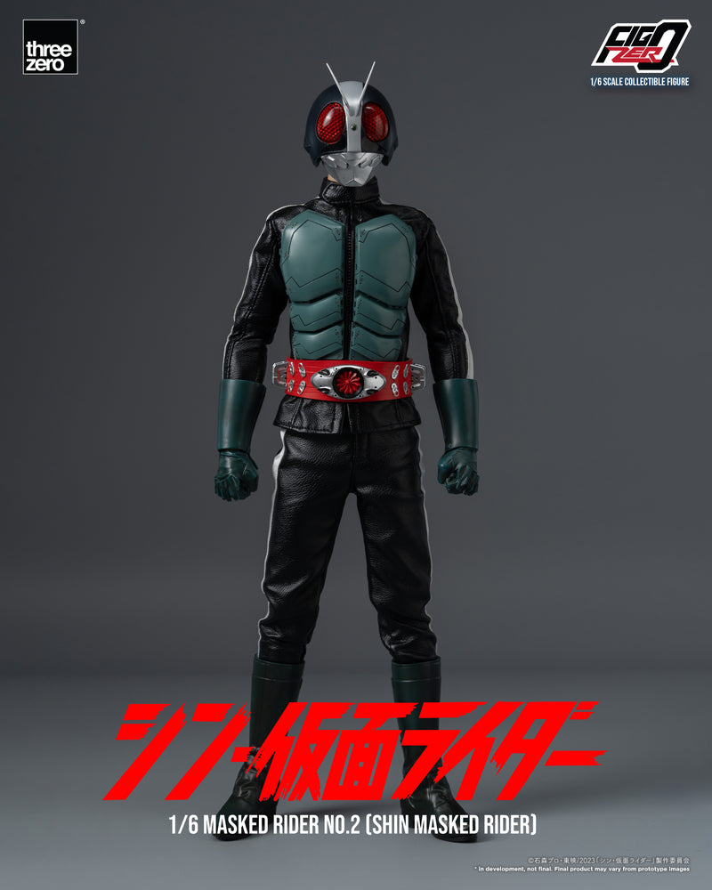 SHIN MASKED RIDER threezero 3A FigZero 1/6 Masked Rider No.2 (SHIN MASKED RIDER)