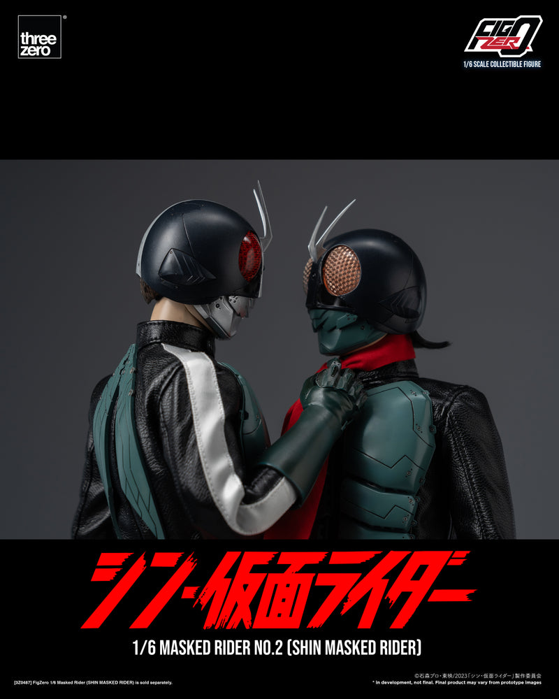 SHIN MASKED RIDER threezero 3A FigZero 1/6 Masked Rider No.2 (SHIN MASKED RIDER)