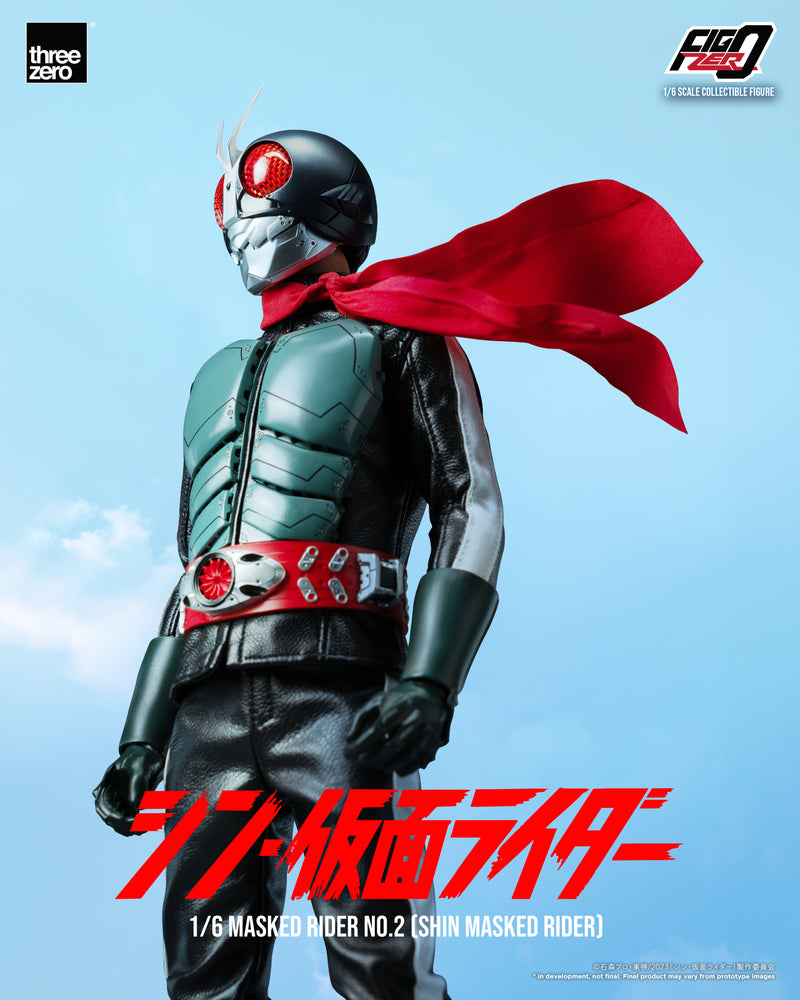 SHIN MASKED RIDER threezero 3A FigZero 1/6 Masked Rider No.2 (SHIN MASKED RIDER)