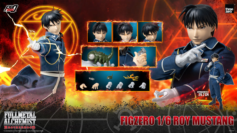 FULLMETAL ALCHEMIST BROTHERHOOD threezero FigZero 1/6 Roy Mustang