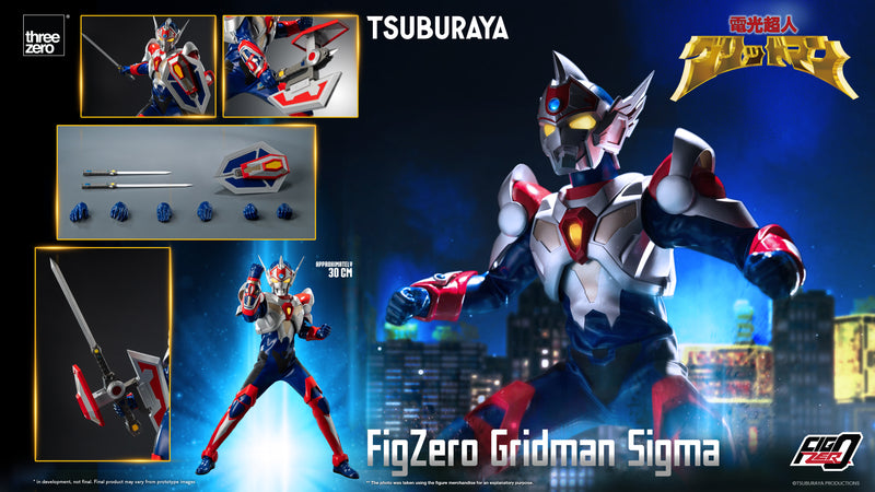 Gridman the Hyper Agent: Revenge of Neo Evil Lord threezero FigZero Gridman Sigma