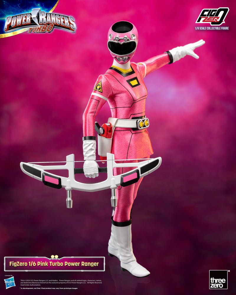 Power Rangers Turbo threezero FigZero 1/6 Pink Power Rangers