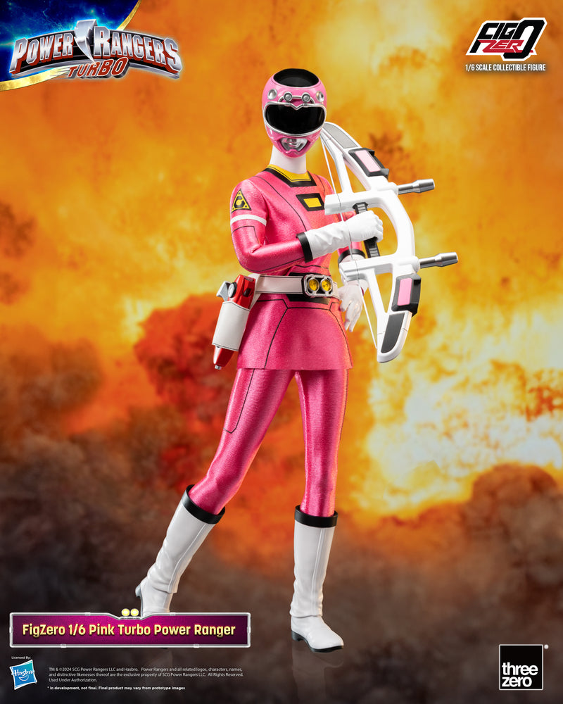 Power Rangers Turbo threezero FigZero 1/6 Pink Power Rangers